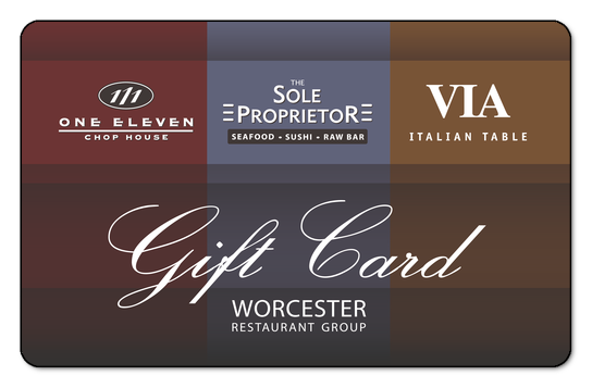 One eleven, Sole Propprietor, and Via Italian Table logos